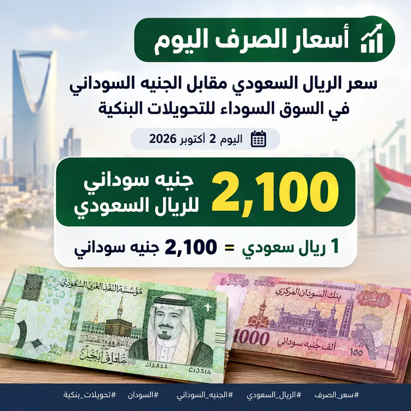 أسعار الصرف اليوم 2 أكتوبر 2026